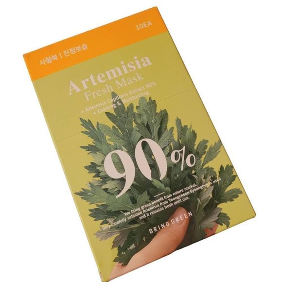 Bring Green Artemisia Natural Fiber Sheet Fresh Mask 0.70 oz 10 in Box - Picture 1 of 2